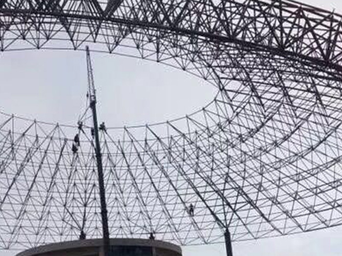 六安篮球馆球形网架厂家价格